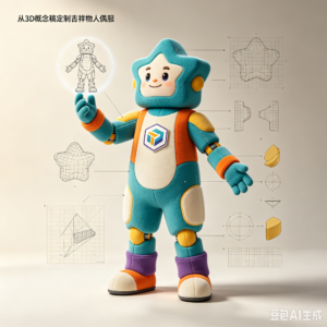 Custom Mascot Costume From 3D Concept