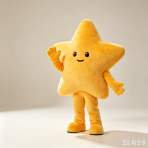 Friendly Star IP Mascot Costume