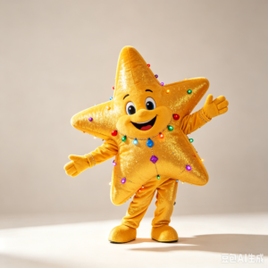 Parade Star Performance Mascot Costume