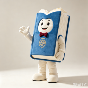 School Book Mascot Costume