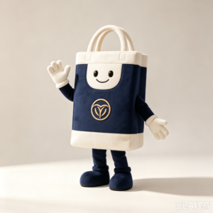 Shopping Bag Corporate Mascot Costume