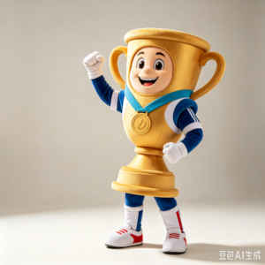 Sports Trophy Mascot Costume